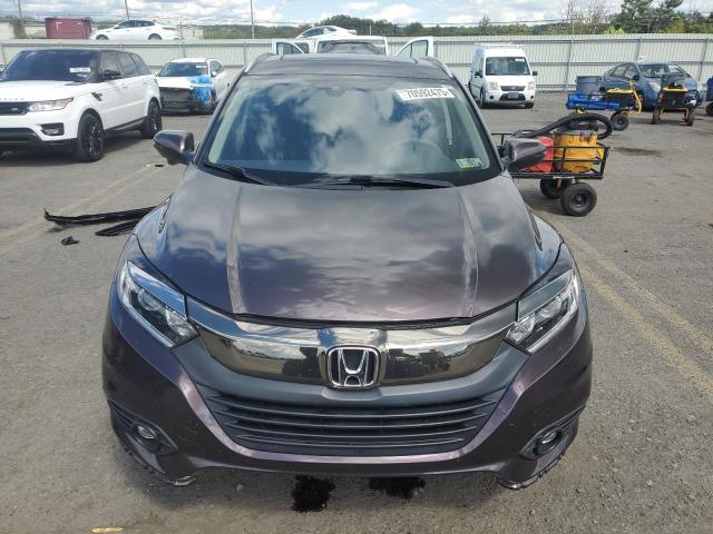 3CZRU6H57KM741156 - 2019 HONDA HR-V EX იასამნისფერი ფოტო 5