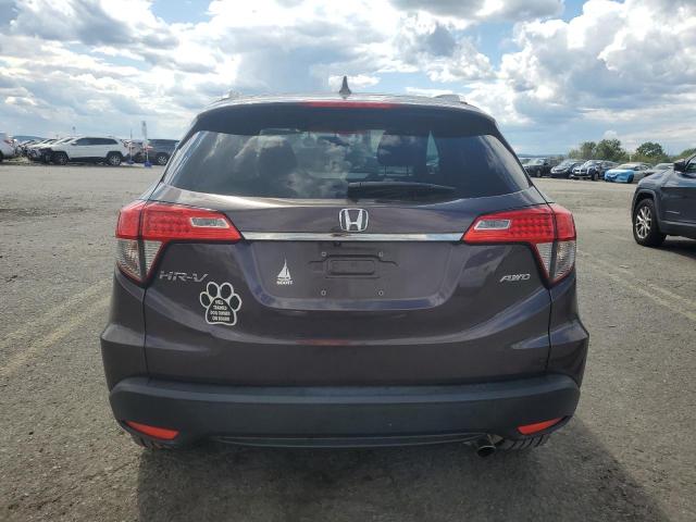 3CZRU6H57KM741156 - 2019 HONDA HR-V EX იასამნისფერი ფოტო 6
