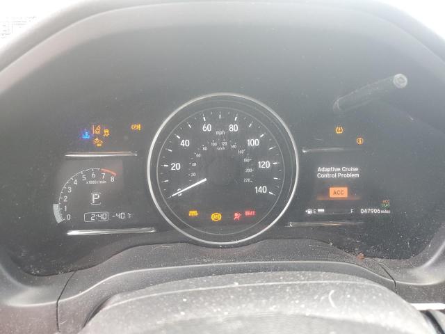 3CZRU6H57KM741156 - 2019 HONDA HR-V EX იასამნისფერი ფოტო 9