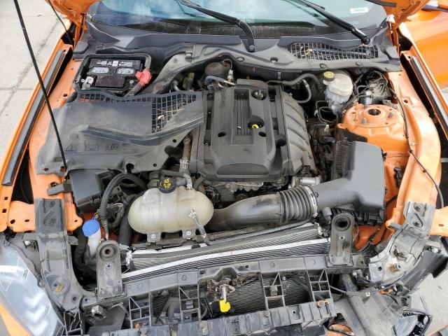 1FA6P8THXL5135666 - 2020 FORD MUSTANG ORANGE photo 11