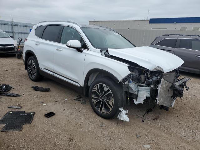 5NMS3CAA3LH253892 - 2020 HYUNDAI SANTA FE SEL WHITE photo 4