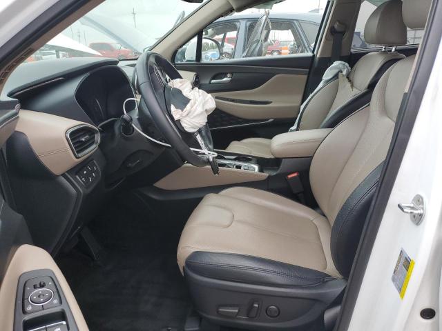 5NMS3CAA3LH253892 - 2020 HYUNDAI SANTA FE SEL WHITE photo 7