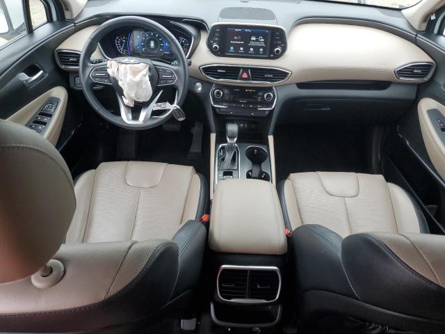 5NMS3CAA3LH253892 - 2020 HYUNDAI SANTA FE SEL WHITE photo 8