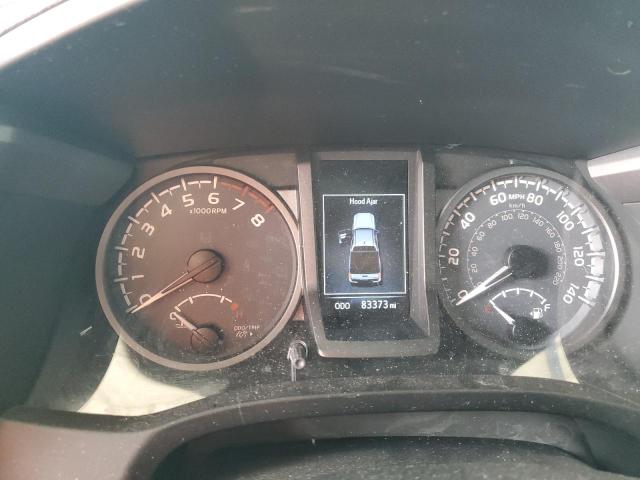 3TMCZ5AN2KM282555 - 2019 TOYOTA TACOMA DOUBLE CAB გრაფიტი ფოტო 9