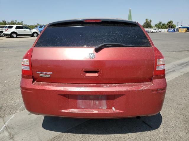 2D4FV48T25H618346 - 2005 DODGE MAGNUM SE RED photo 6