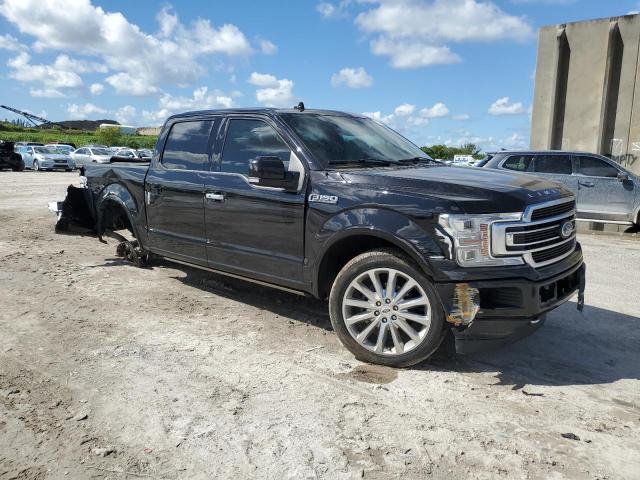 1FTEW1EG1LFB05499 - 2020 FORD F150 SUPERCREW BLACK photo 4