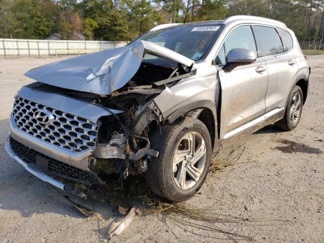 5NMS34AJ5MH322895 - 2021 HYUNDAI SANTA FE SEL Արծաթագույն լուսանկար 1