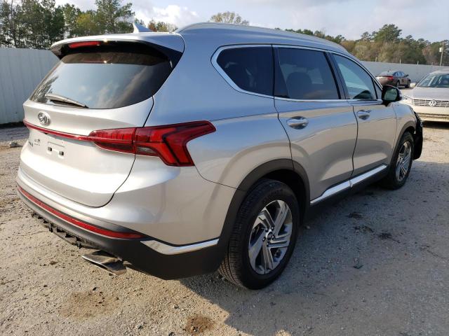 5NMS34AJ5MH322895 - 2021 HYUNDAI SANTA FE SEL Արծաթագույն լուսանկար 3