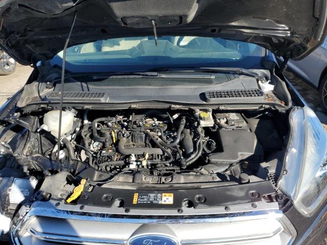 1FMCU9HD8KUB25252 - 2019 FORD ESCAPE SEL შავი ფოტო 12