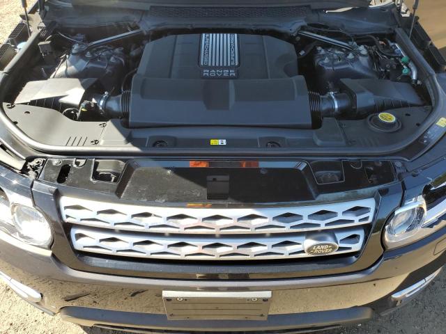 SALWR2WF3EA338204 - 2014 LAND ROVER RANGE ROVE HSE CHARCOAL photo 12