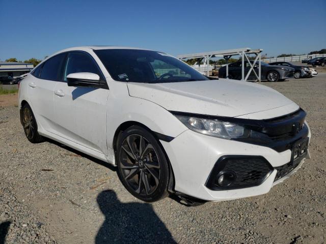 2HGFC1E57JH701418 - 2018 HONDA CIVIC SI WHITE photo 4