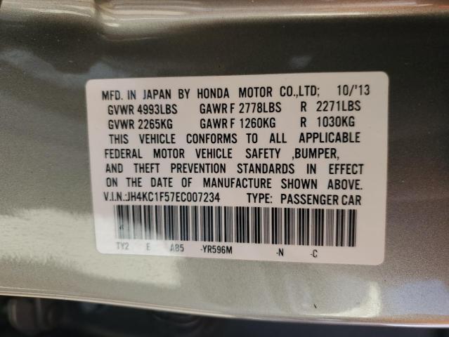 JH4KC1F57EC007234 - 2014 ACURA RLX TECH Boz foto 12