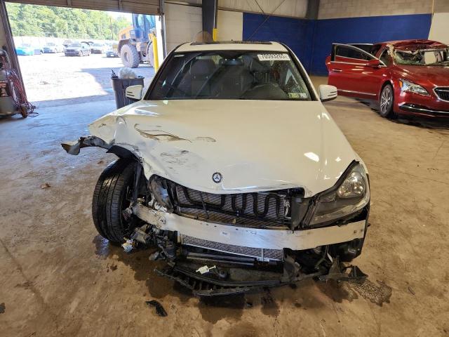WDDGF8AB9EA945029 - 2014 MERCEDES-BENZ C 300 4MATIC WHITE photo 5
