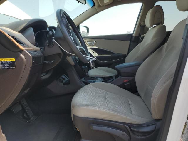 5XYZT3LB6GG359192 - 2016 HYUNDAI SANTA FE S WHITE photo 7