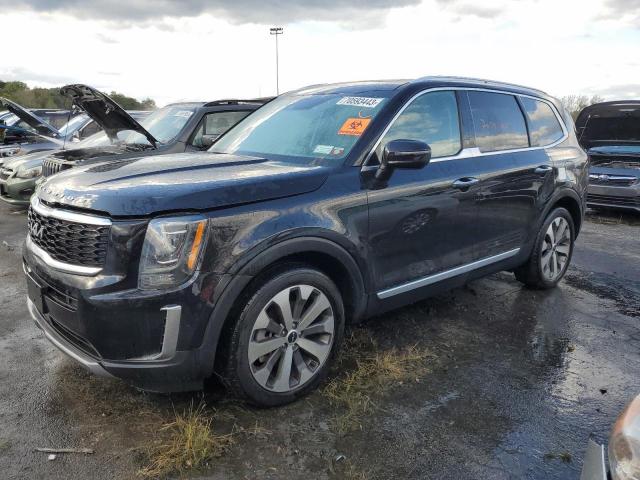 5XYP6DHC5NG295780 - 2022 KIA TELLURIDE S BLACK photo 1