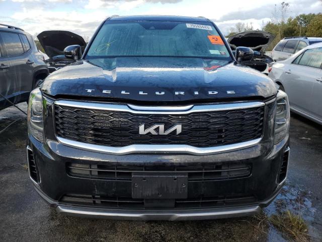 5XYP6DHC5NG295780 - 2022 KIA TELLURIDE S BLACK photo 5