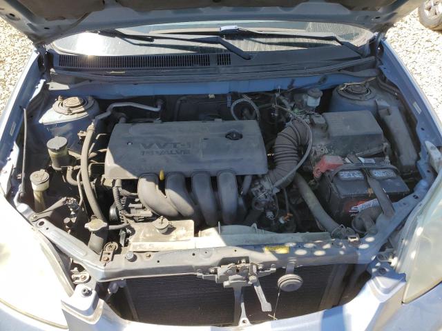 2T1KR32E83C122754 - 2003 TOYOTA COROLLA MA XR BLUE photo 11