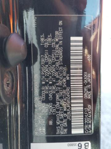 JTEBU5JR5B5049090 - 2011 TOYOTA 4RUNNER SR5 Qara foto 12