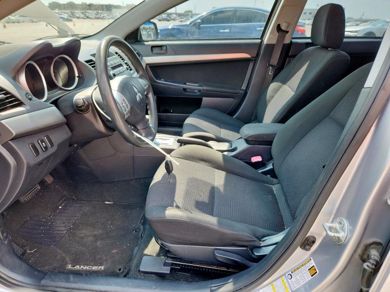 JA32U2FU9BU022978 - 2011 MITSUBISHI LANCER ES/ES SPORT Srebrny zdjęcie 7