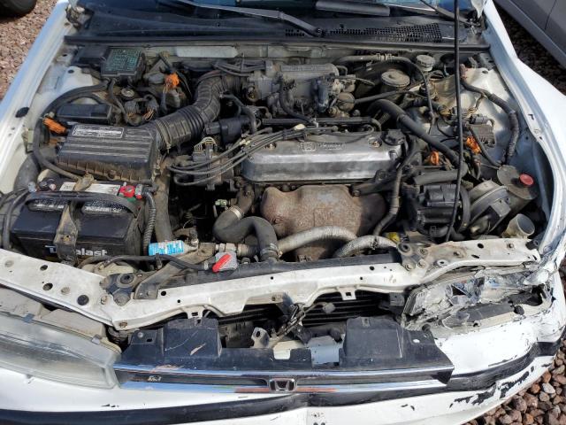 JHMCB7572PC001261 - 1993 HONDA ACCORD EX WHITE photo 11