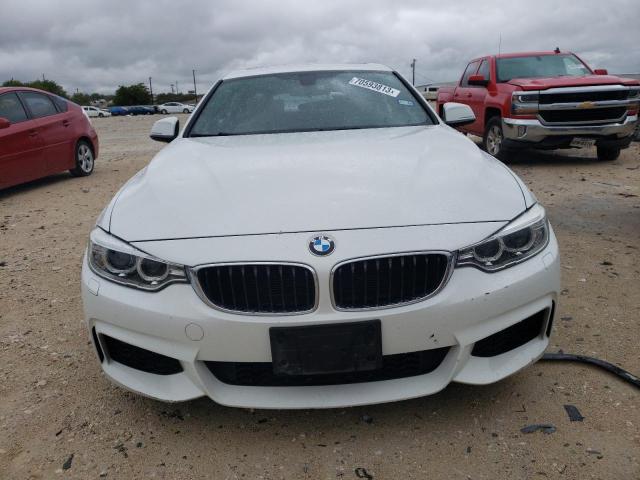 WBA4A5C53FG051458 - 2015 BMW 428 I GRAN COUPE WHITE photo 5