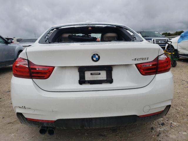 WBA4A5C53FG051458 - 2015 BMW 428 I GRAN COUPE WHITE photo 6