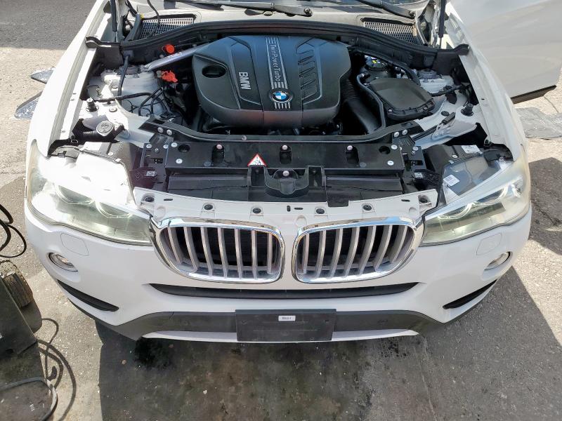 5UXWY3C56G0N86711 - 2016 BMW X3 XDRIVE28D WHITE photo 12