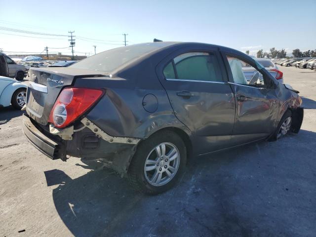 1G1JC5SH9E4167767 - 2014 CHEVROLET SONIC LT GRAY photo 3