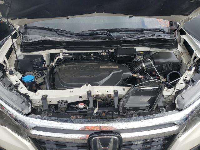 5FPYK3F77KB035455 - 2019 HONDA RIDGELINE RTL WHITE photo 11