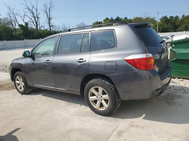 JTEES41A582013126 - 2008 TOYOTA HIGHLANDER GRAY photo 2