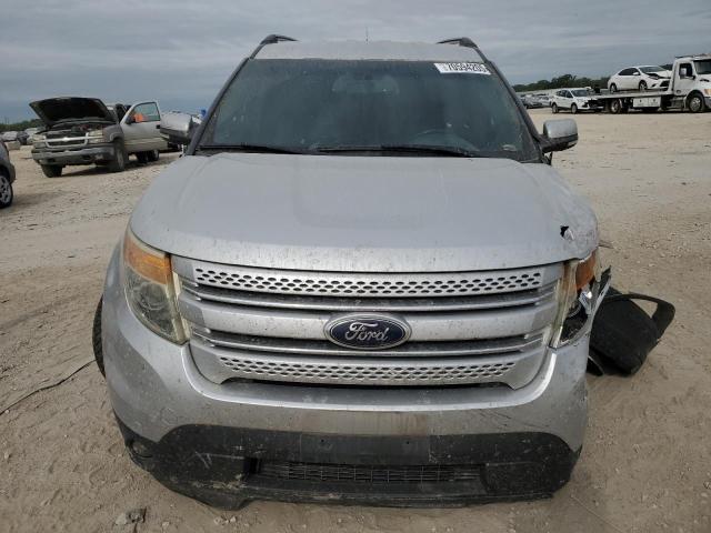 1FM5K8F88FGA77917 - 2015 FORD EXPLORER LIMITED SILVER photo 5