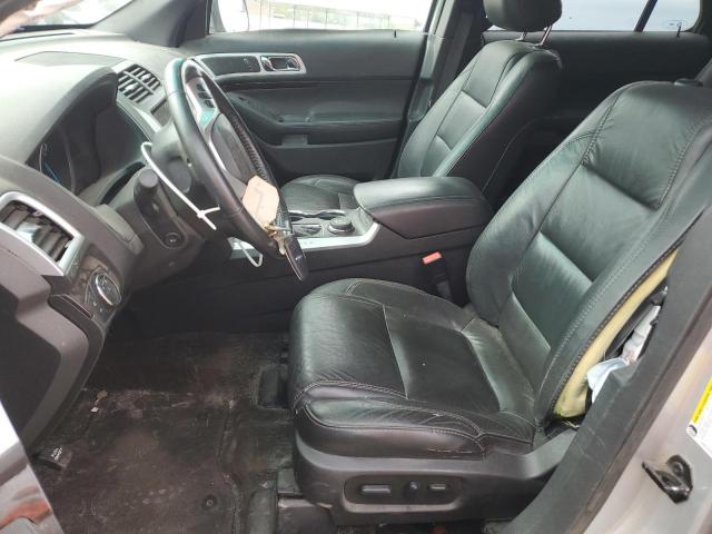 1FM5K8F88FGA77917 - 2015 FORD EXPLORER LIMITED SILVER photo 7