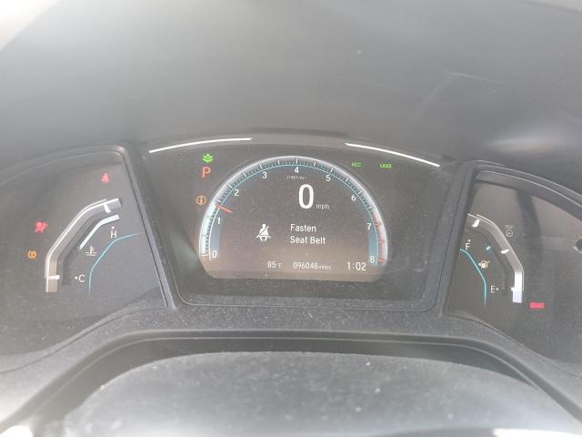 19XFC2F67KE001889 - 2019 HONDA CIVIC LX SILVER photo 9