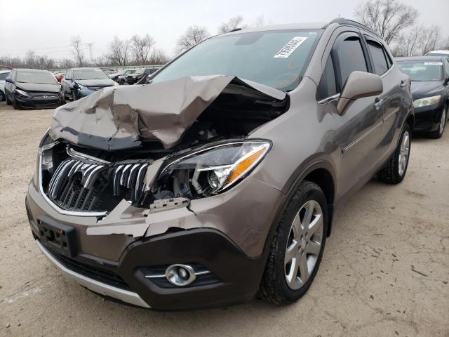 KL4CJFSB8DB061631 - 2013 BUICK ENCORE CONVENIENCE BROWN photo 1