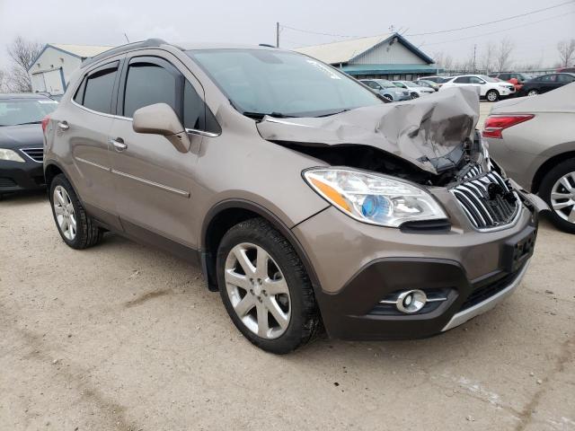 KL4CJFSB8DB061631 - 2013 BUICK ENCORE CONVENIENCE BROWN photo 4