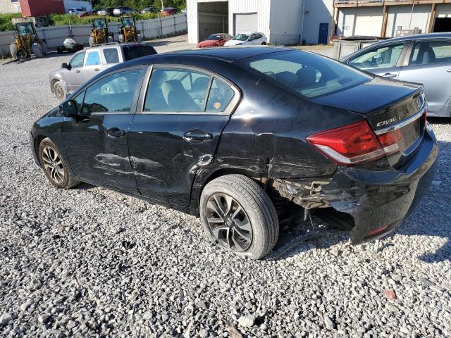 19XFB2F89DE086418 - 2013 HONDA CIVIC EX BLACK photo 2