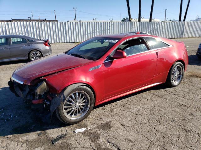 1G6DC1E34D0103299 - 2013 CADILLAC CTS RED photo 1