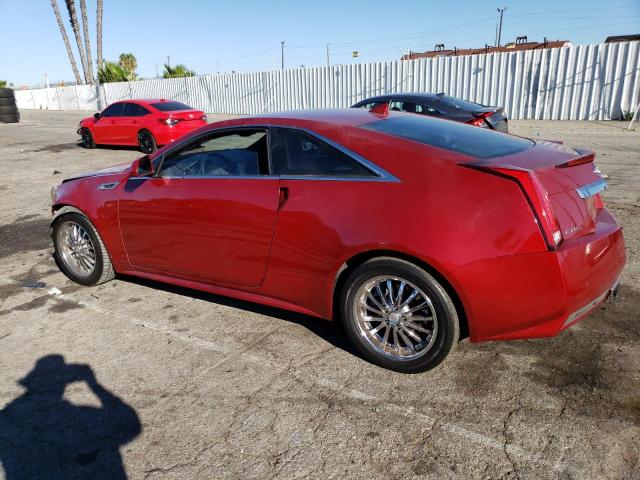 1G6DC1E34D0103299 - 2013 CADILLAC CTS RED photo 2