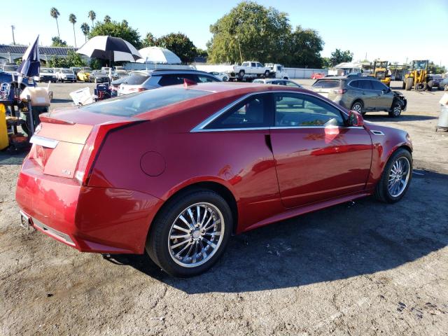 1G6DC1E34D0103299 - 2013 CADILLAC CTS RED photo 3