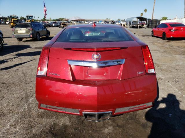 1G6DC1E34D0103299 - 2013 CADILLAC CTS RED photo 6