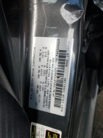 JM1BL1S64A1144475 - 2010 MAZDA 3 S GRAY photo 13