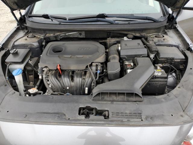 5NPE24AF6KH739390 - 2019 HYUNDAI SONATA SE GRAY photo 11