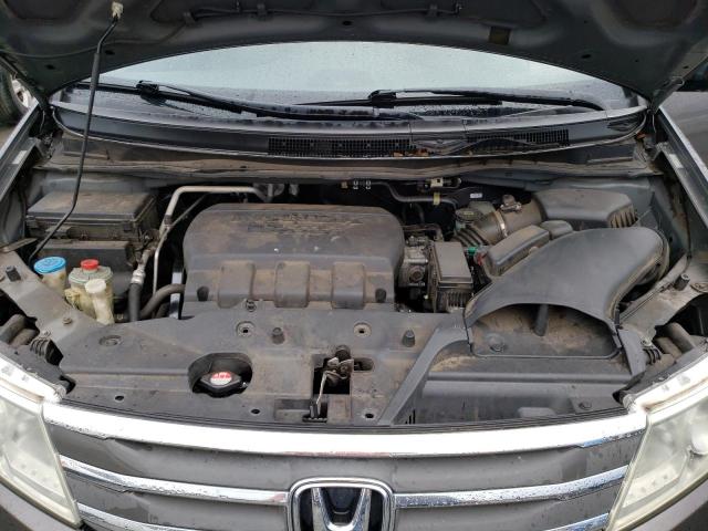 5FNRL5H41BB054477 - 2011 HONDA ODYSSEY EX GRAY photo 12