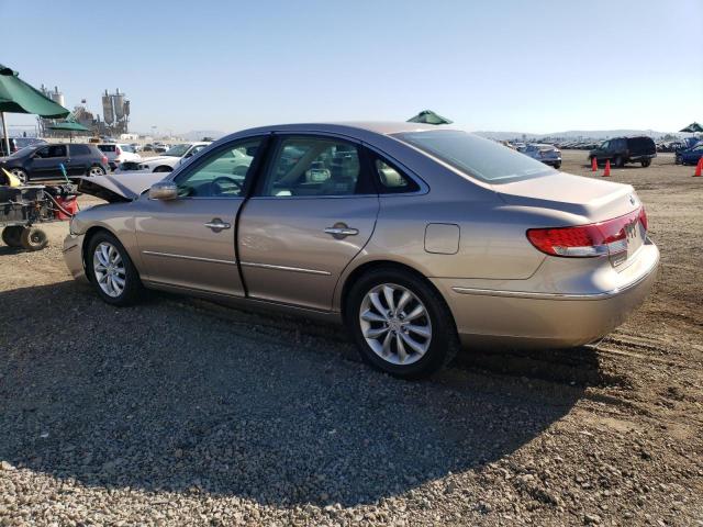 KMHFC46F97A154159 - 2007 HYUNDAI AZERA SE GOLD photo 2