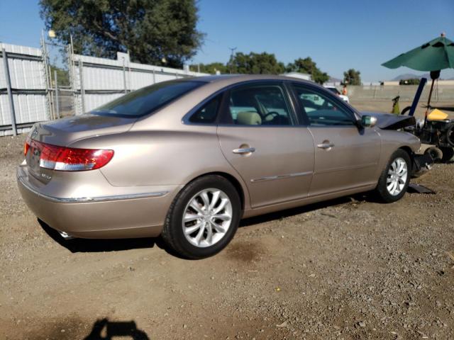 KMHFC46F97A154159 - 2007 HYUNDAI AZERA SE GOLD photo 3