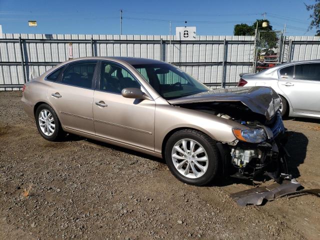 KMHFC46F97A154159 - 2007 HYUNDAI AZERA SE GOLD photo 4