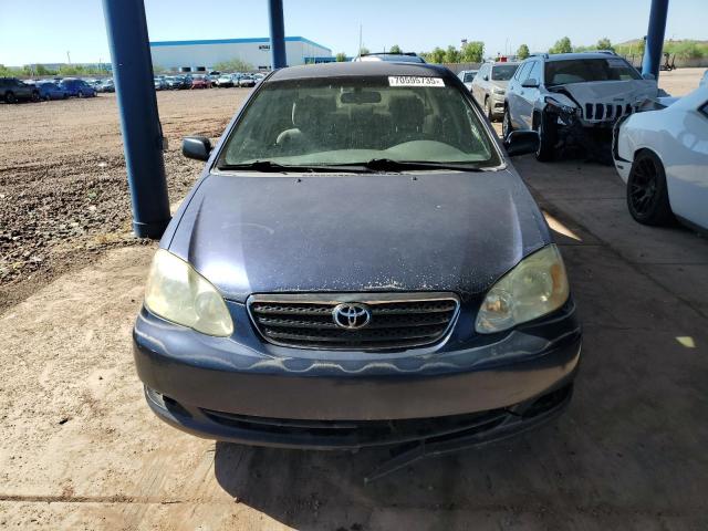 JTDBR32E750054461 - 2005 TOYOTA COROLLA CE BLUE photo 5