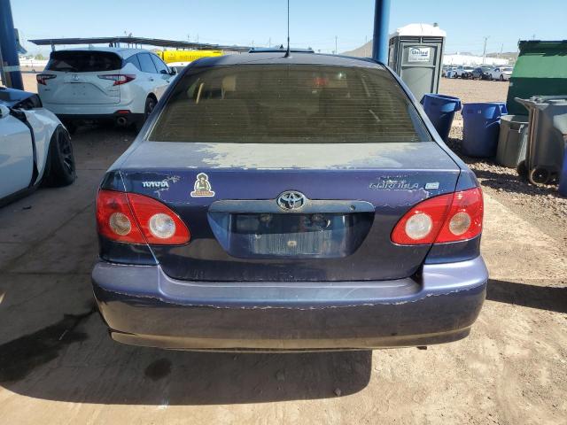 JTDBR32E750054461 - 2005 TOYOTA COROLLA CE BLUE photo 6