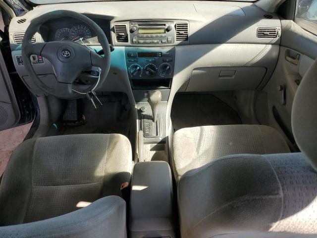 JTDBR32E750054461 - 2005 TOYOTA COROLLA CE BLUE photo 8