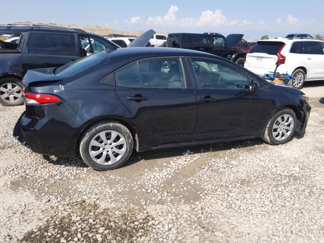 5YFEPRAE7LP074980 - 2020 TOYOTA COROLLA LE BLACK photo 3